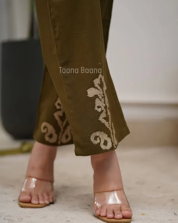 Premium_Cotton_Flex_Embroidered_Straight_Kurta_Pant_Set_for_Women