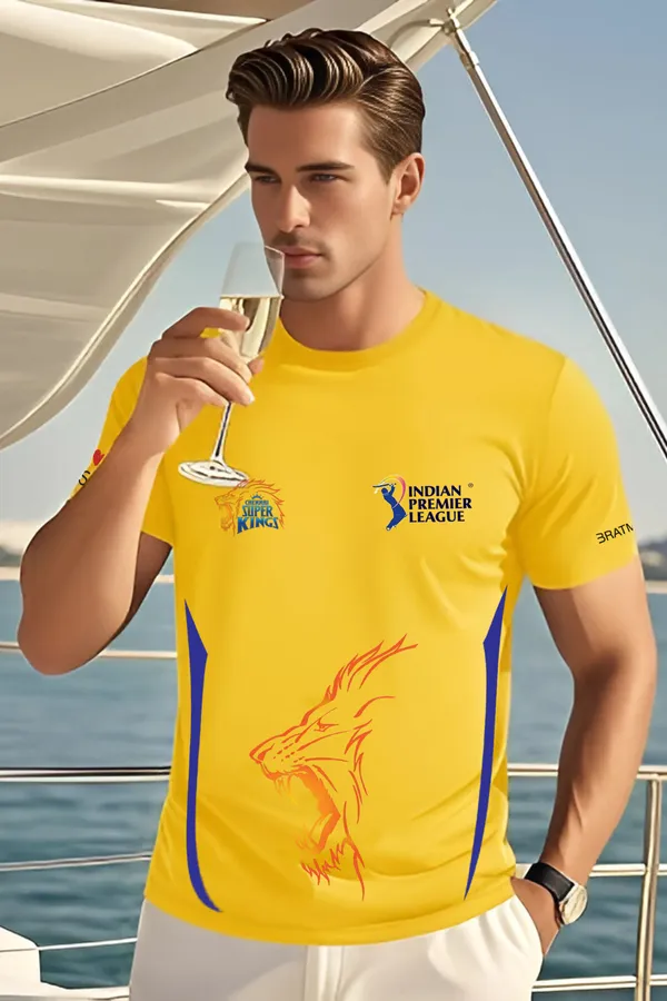 Yellow_Polyester_Regular_Fit_Graphic_Printed_Jersey_T-Shirt_|_For_Men