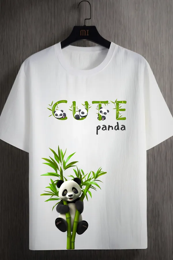 White_Cotton_Panda_Graphic_Printed_Oversized_T-Shirt_|_For_Unisex