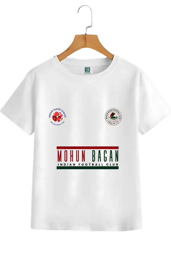 White_Cotton_Regular_Fit_Mohun_Bagan_Printed_Jersey_T-Shirt_|_For_Men