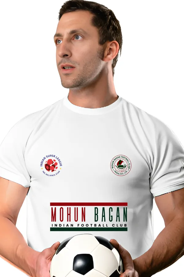 White_Cotton_Regular_Fit_Mohun_Bagan_Printed_Jersey_T-Shirt_|_For_Men