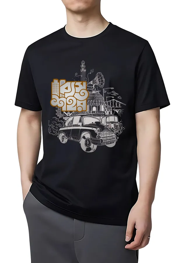 Black_Cotton_Regular_Fit_Bengali_Quoted_Printed_Jersey_T-Shirt_|_For_Women