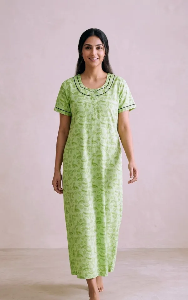 Premium_100%_Pure_Cotton_Nighty_for_Women_|_Breathable_Full-Length_Maxi_Dress_Loungewear