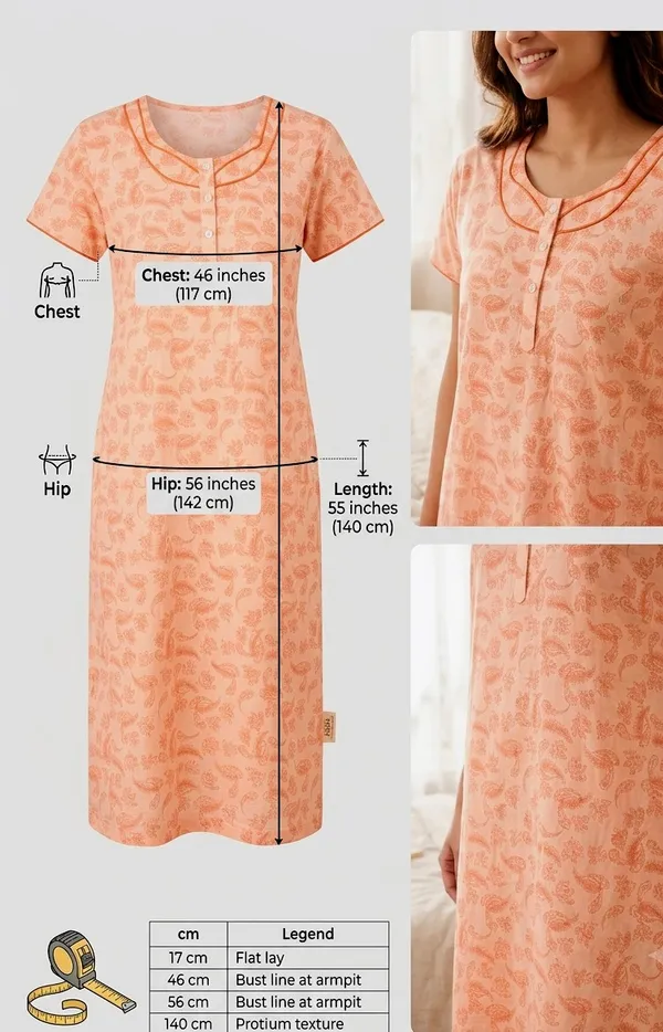 Premium_100%_Pure_Cotton_Nighty_for_Women_|_Breathable_Full-Length_Maxi_Dress_Loungewear