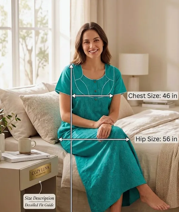 Premium_100%_Pure_Cotton_Nighty_for_Women_|_Breathable_Full-Length_Maxi_Dress_Loungewear