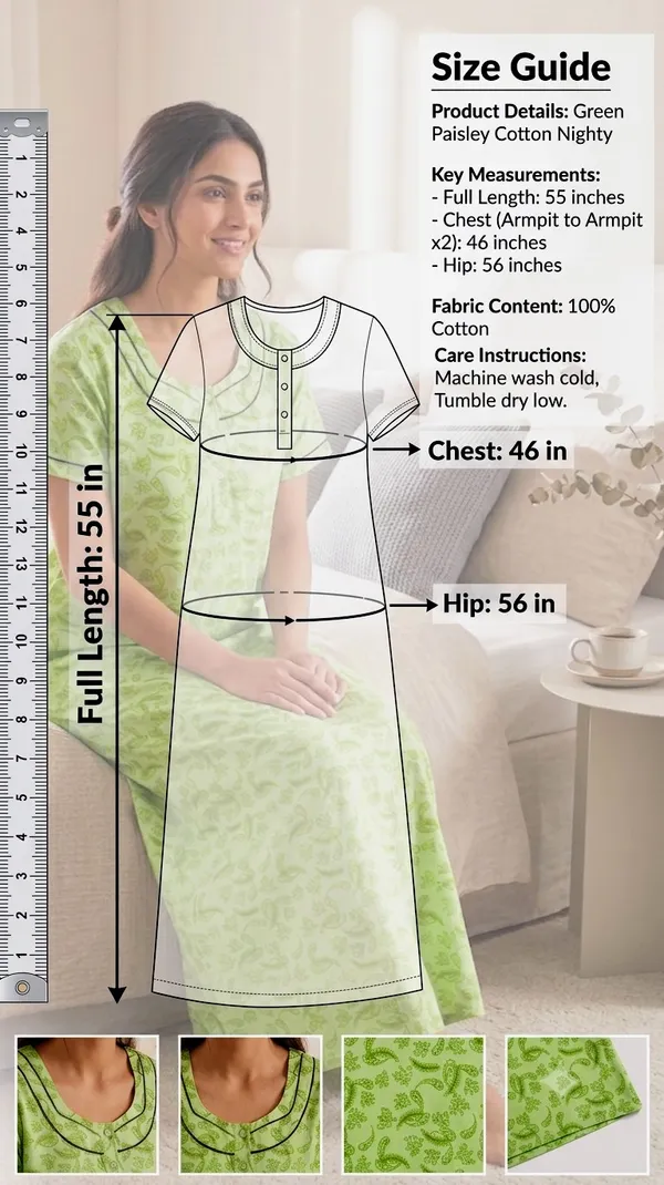 Premium_100%_Pure_Cotton_Nighty_for_Women_|_Breathable_Full-Length_Maxi_Dress_Loungewear