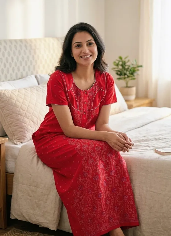 Premium_Pure_Cotton_Full-Length_Nighty_–_Ultimate_Everyday_Comfort