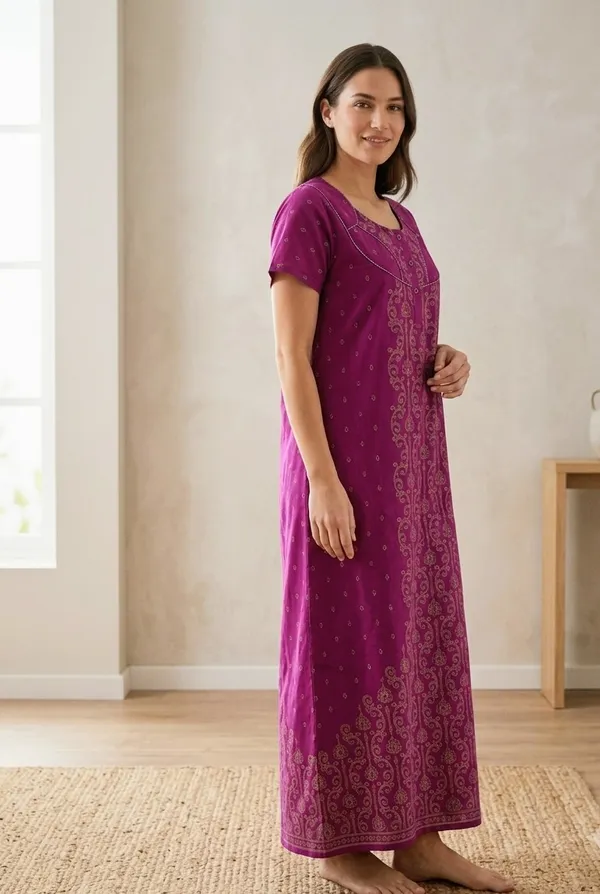 Premium_Pure_Cotton_Full-Length_Nighty_–_Ultimate_Everyday_Comfort