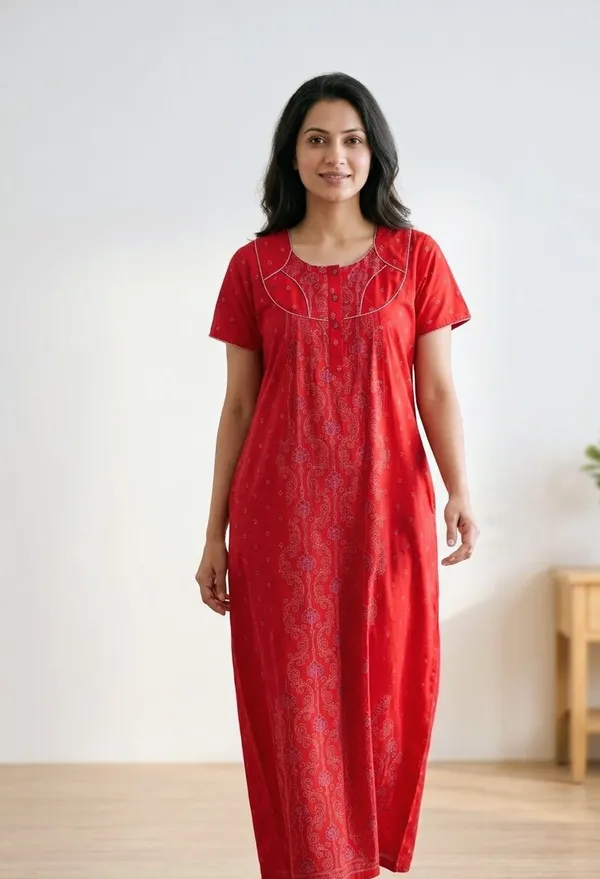 Premium_Pure_Cotton_Full-Length_Nighty_–_Ultimate_Everyday_Comfort