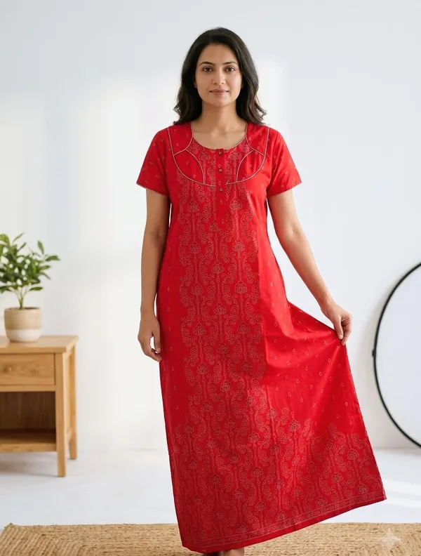 Premium_Pure_Cotton_Full-Length_Nighty_–_Ultimate_Everyday_Comfort