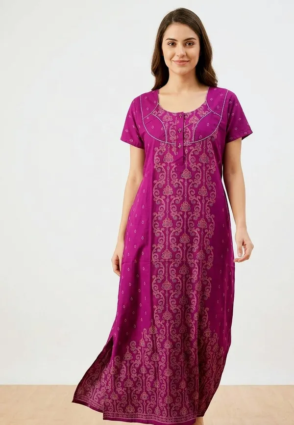 Premium_Pure_Cotton_Full-Length_Nighty_–_Ultimate_Everyday_Comfort