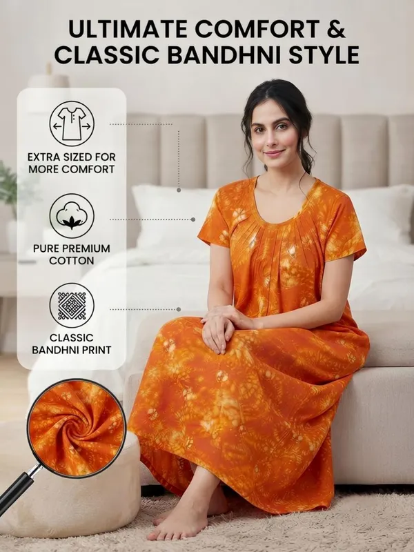 Premium_cotton_bandhni_printed_nighty,_pack_of_two