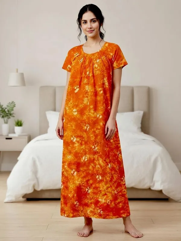 Premium_cotton_bandhni_printed_nighty,_pack_of_two