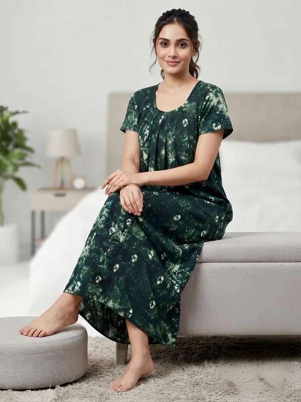 Premium_cotton_bandhni_printed_nighty,_pack_of_two
