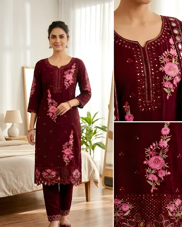 Premium_Roman_Silk_Floral_Embroidered_Ethnic_Wear_Set