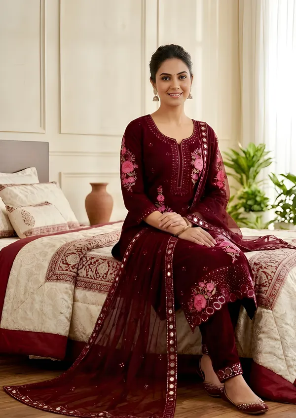 Premium_Roman_Silk_Floral_Embroidered_Ethnic_Wear_Set