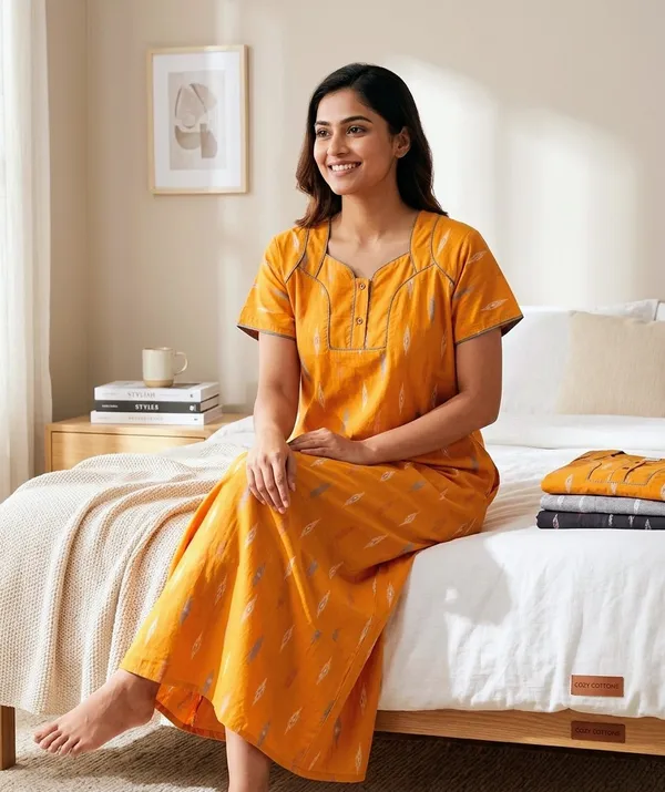 Women's_Premium_Cotton_Printed_Maxi_Nighty_|_Full_Length_Soft_Nightwear_Gown_with_Ruffle_Sleeves