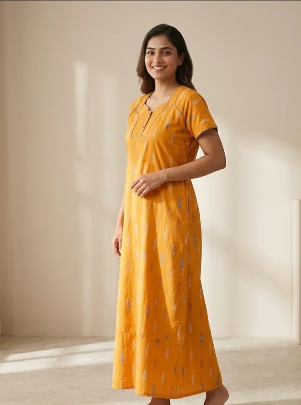 Women's_Premium_Cotton_Printed_Maxi_Nighty_|_Full_Length_Soft_Nightwear_Gown_with_Ruffle_Sleeves