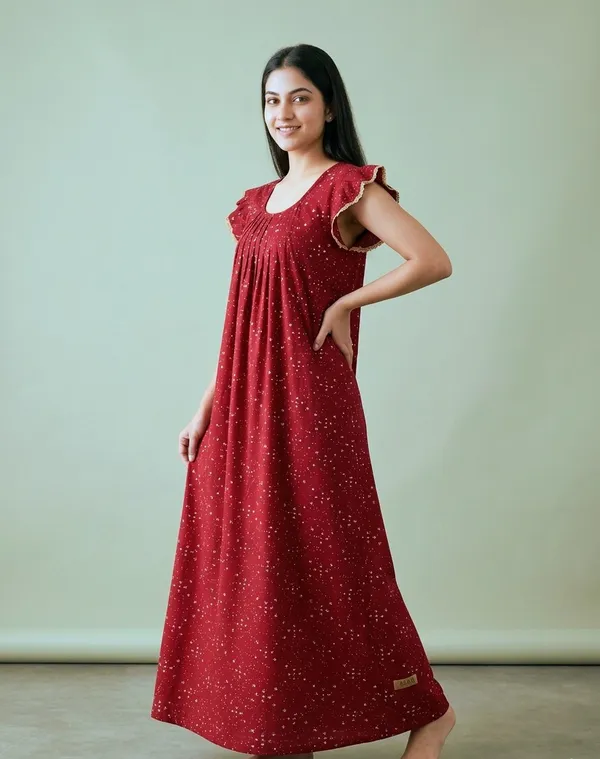 Women's_Premium_Cotton_Printed_Maxi_Nighty_|_Full_Length_Soft_Nightwear_Gown_with_Ruffle_Sleeves