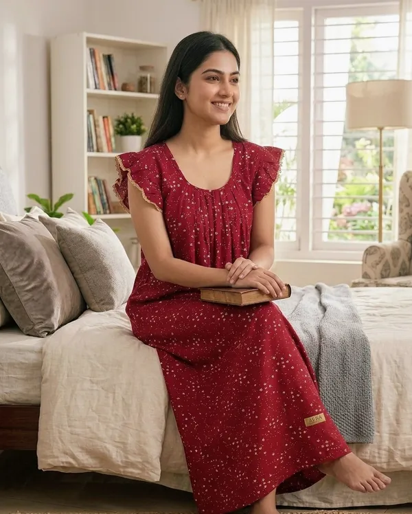 Women's_Premium_Cotton_Printed_Maxi_Nighty_|_Full_Length_Soft_Nightwear_Gown_with_Ruffle_Sleeves