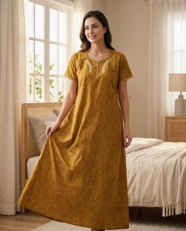 Women's_Premium_Cotton_Printed_Maxi_Nighty_|_Full_Length_Soft_Nightwear_Gown_with_Ruffle_Sleeves