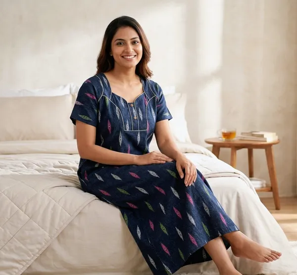 Women's_Premium_Cotton_Printed_Maxi_Nighty_|_Full_Length_Soft_Nightwear_Gown_with_Ruffle_Sleeves
