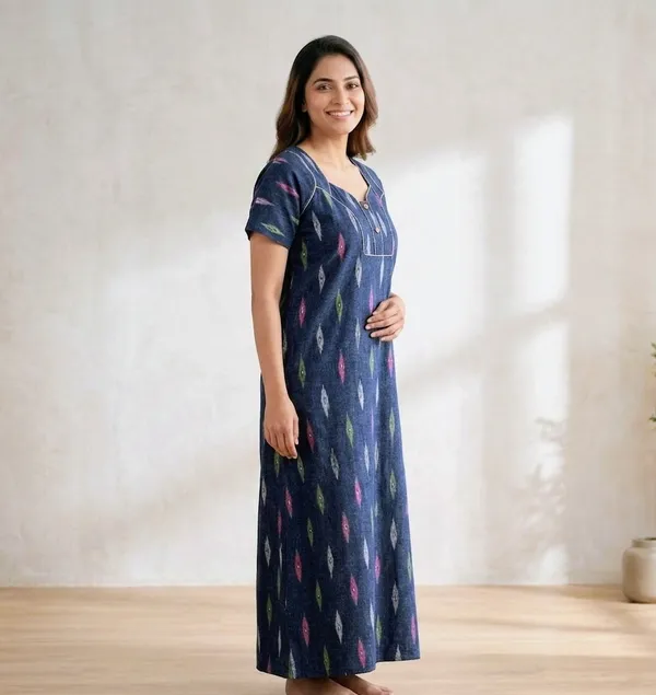 Women's_Premium_Cotton_Printed_Maxi_Nighty_|_Full_Length_Soft_Nightwear_Gown_with_Ruffle_Sleeves