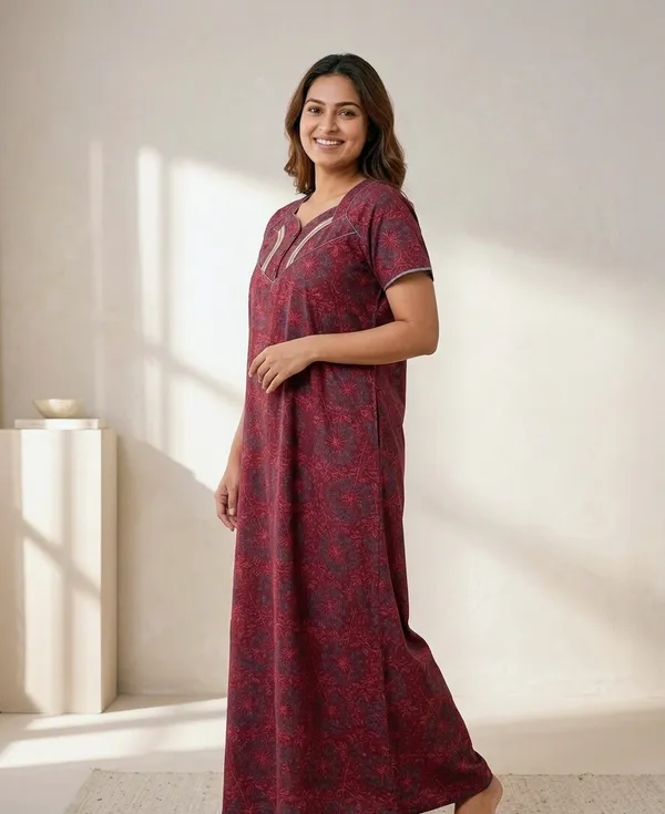Women's_Premium_Cotton_Printed_Maxi_Nighty_|_Full_Length_Soft_Nightwear_Gown_with_Ruffle_Sleeves