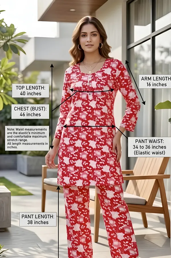 Red_Floral_Print_viscos_Relaxed_Night_Suit_Set_For_Women