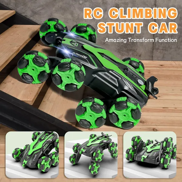 Multicolor_2.4Ghz_8_Wheel_Drive_Rc_Double_Sided_Car_Rechargeable_4X4_Stunt_Car_With_Water_Smoke_Effect_And_Led_Lighting