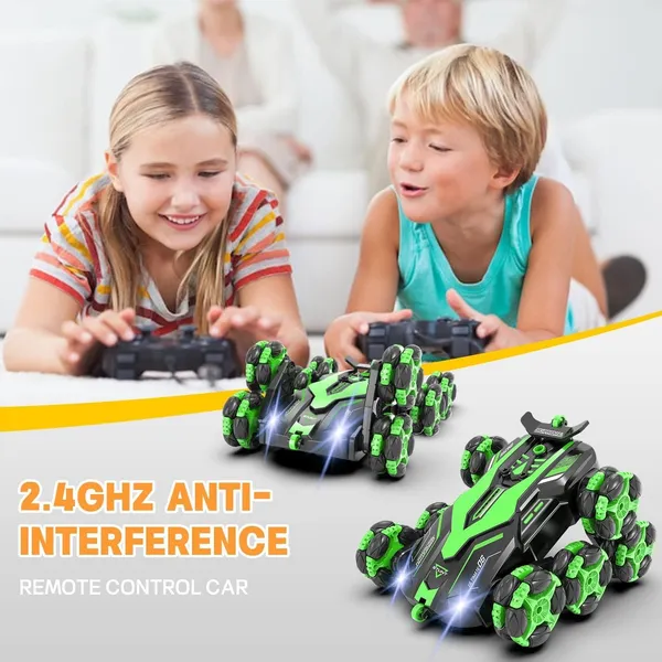 Multicolor_2.4Ghz_8_Wheel_Drive_Rc_Double_Sided_Car_Rechargeable_4X4_Stunt_Car_With_Water_Smoke_Effect_And_Led_Lighting