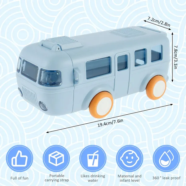 Blue_Bus_Shape_Car_Water_Bottle_With_Straw_For_Kids_Portable_Water_Cup_With_Shoulder_Strap,_Cute_Car_Design,_Movable_Wheels,_Leakproof
