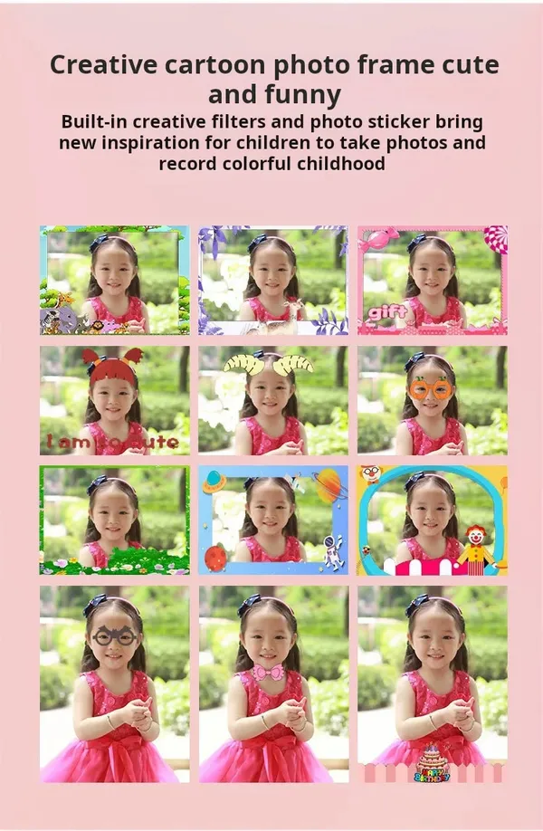 Pink_Children'S_Camera_With_Instant_Thermal_Printer_Fun_And_Easy-To-Use_Kids_Camera_For_Instant_Photo_Printing,_Digital_Camera_With_Thermal_Paper_For_Boys_&_Girls