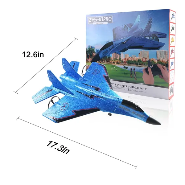 Multicolor_Rc_Plane_Model_Su-27_2.4Ghz_6-Axis_Gyro_Remote_Control_Airplane_Beginner-Friendly_Rc_Airplane_For_Outdoor_Family_Fun