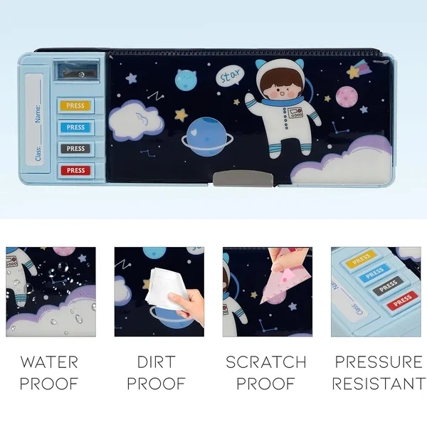 Blue_Space_Theme_Multi-Functional_Pencil_Box_For_Kids_Astronaut_Design,_Magnetic_Closure,_Plastic,_Blue_Perfect_For_Boys_&_Girls_With_Accessories