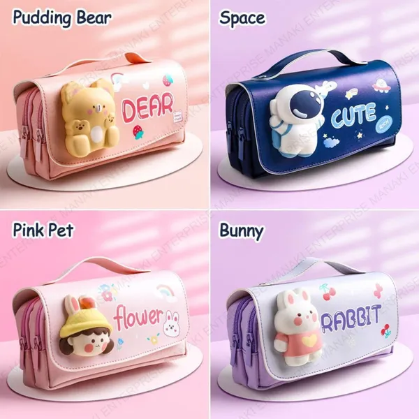 Blue_3D_Character_Pencil_Pouch_Big_Large_Capacity_Space-Themed_Stationery_Organizer_For_Kids,_Boys_&_Girls,_Durable_&_Fun_Design