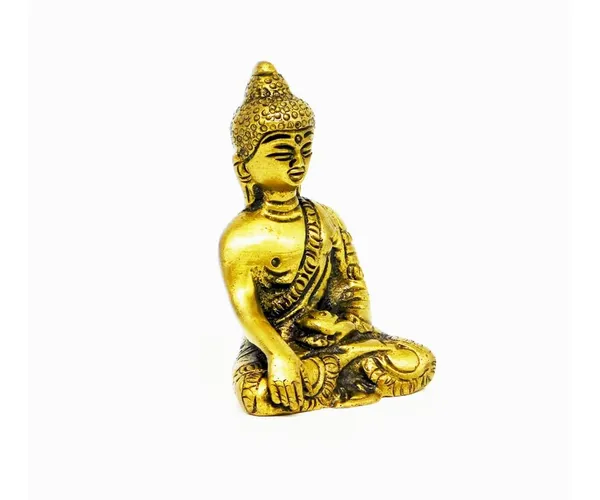 Brass_Buddha_Idol_Sculpture_|_For_Home_Decoration
