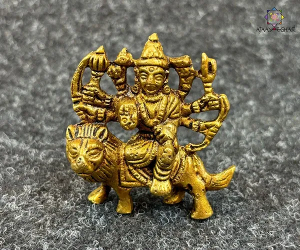 Brass_Durga_Mata_Idol_|_For_Home_Decoration