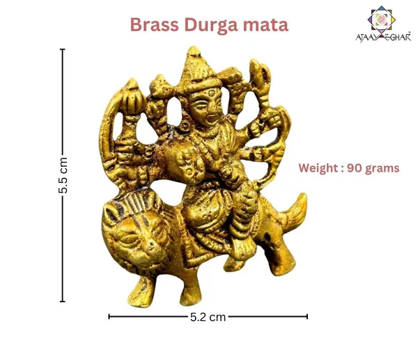 Brass_Durga_Mata_Idol_|_For_Home_Decoration