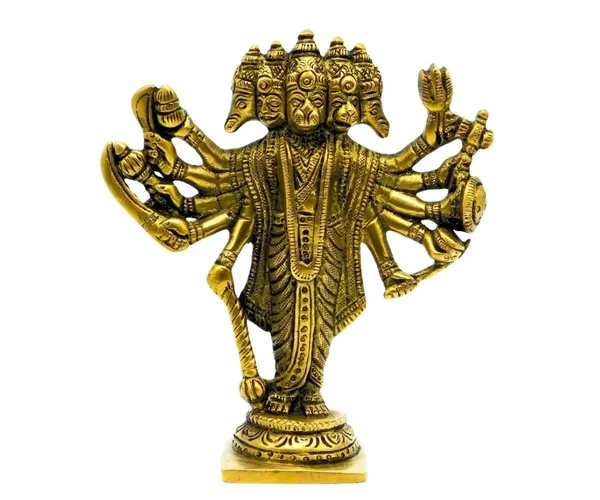 Brass_Panchmukhi_Hanuman_Ji_Idol_|_For_Home_Decoration