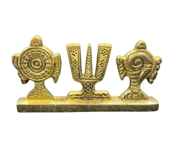 Brass_Vishnu_Symbol_Of_Shankh_Chakra_Namah_Sattue_|_For_Home_Decoration