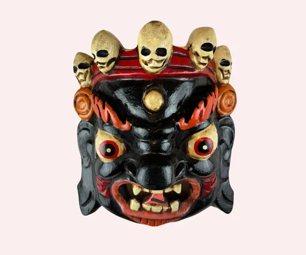 Black_Handmade_Tibetan_Wooden_Bhairo_Mask_|_For_Office_Home_Shops_Door_Hanging