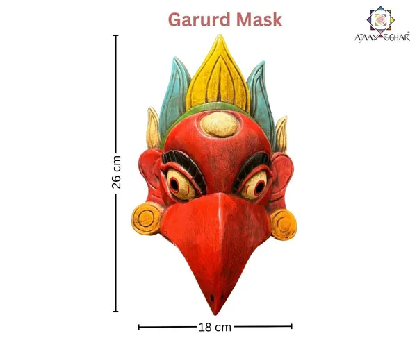 Red_Handmade_Tibetan_Garurd_Mask_|_For_Office_Home_Shops_Door_Hanging