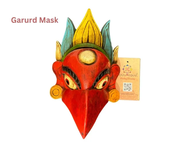 Red_Handmade_Tibetan_Garurd_Mask_|_For_Office_Home_Shops_Door_Hanging