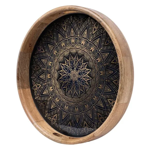 3D_Antique_Wooden_Resin_Serving_Tray_|_Handicraft_Dining_and_Decorative_Tray