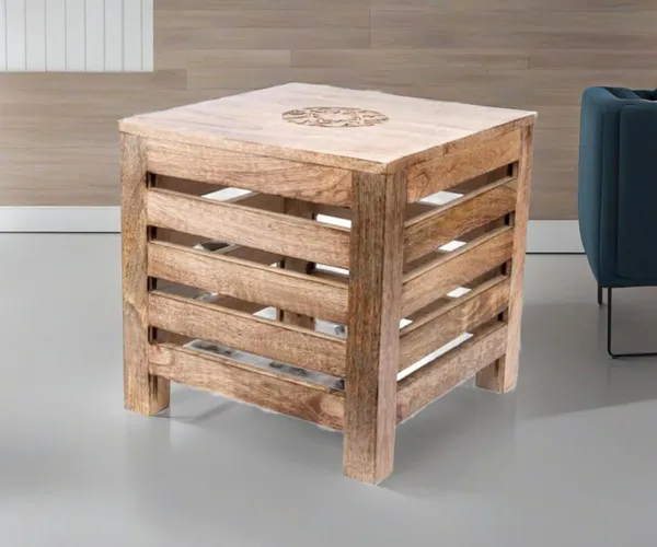 Handmade_Wooden_Antique_Finish_Small_Coffee_Table_|_For_Living_Room