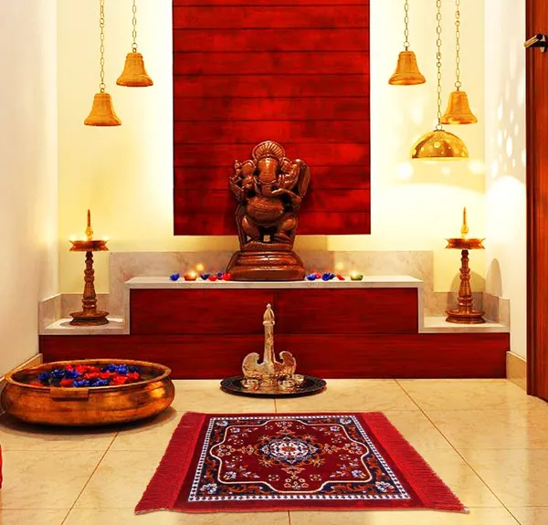 MONTISA_Velvet_Pooja_Mat_for_Sitting_on_floor_Pack_of_2_Big_Aasan_for_Puja_Room_Washable_22x22