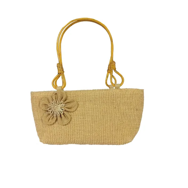 MONTISA_Hand_bag_made_of_Dobby_Jute_|_type_of_Half_Moon_Bag_|_Cane_Handel_with_Handcrafted_designed_Flower-02