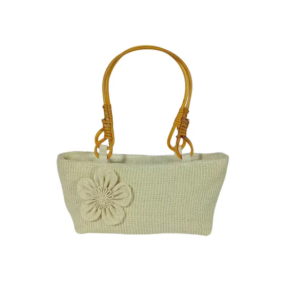 MONTISA_Handbag_made_of_Dobby_Jute_|_type_of_Half_Moon_Bag_|_Cane_Handel_with_Handcrafted_designed_Flower-03