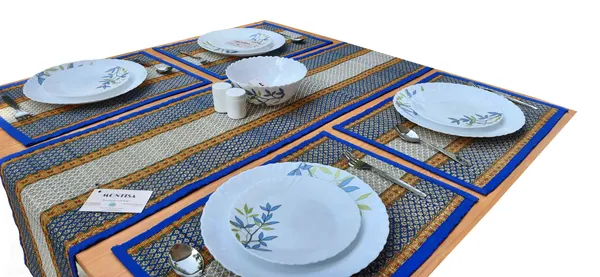 Pack_Of_6_Table_Mat_With_Runner_And_6_Coasters_|_Foldable_Handwoven_Organic_|Made_With_Madurkathi
